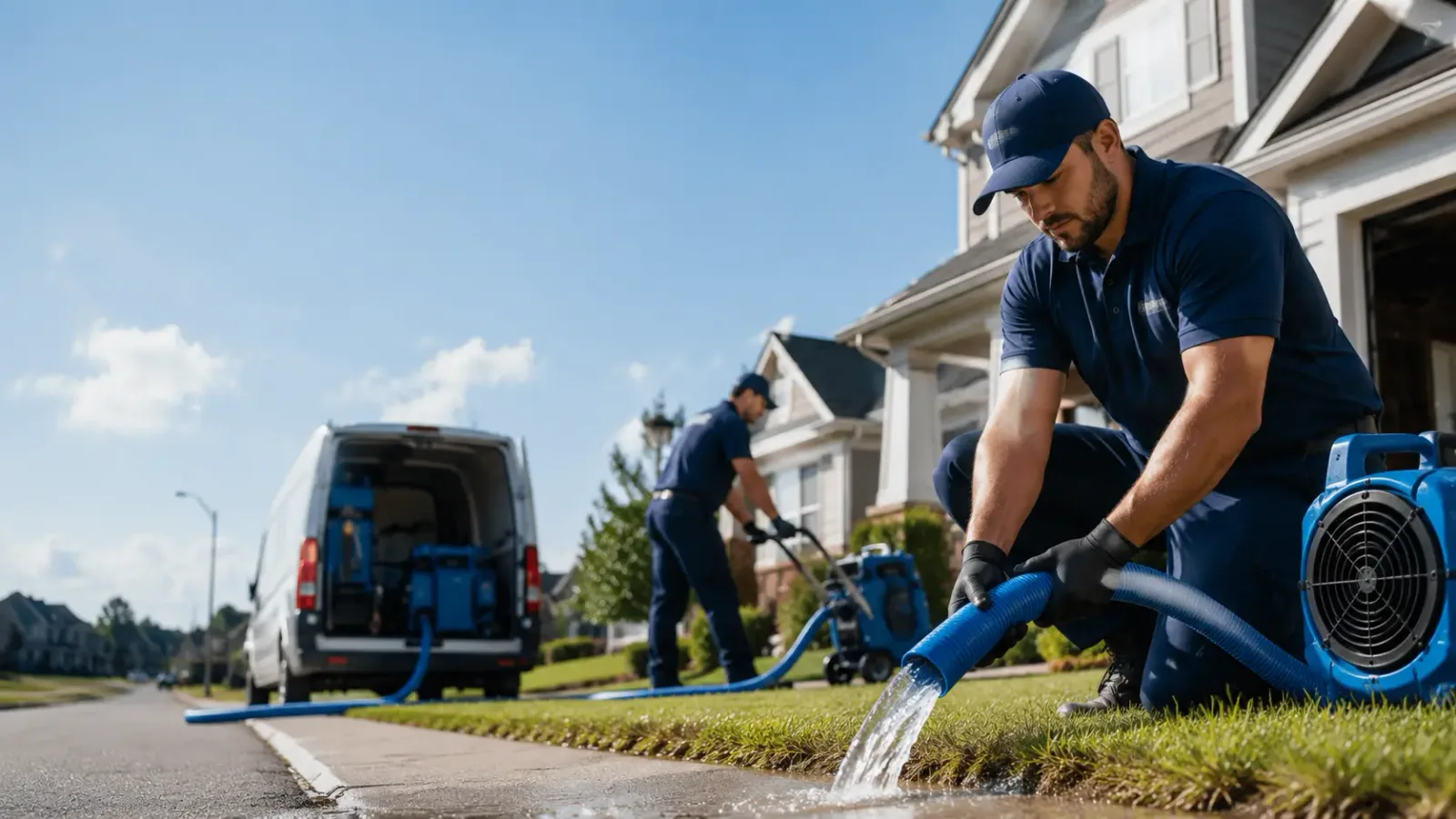 Flood Damage Restoration in Colon, MI